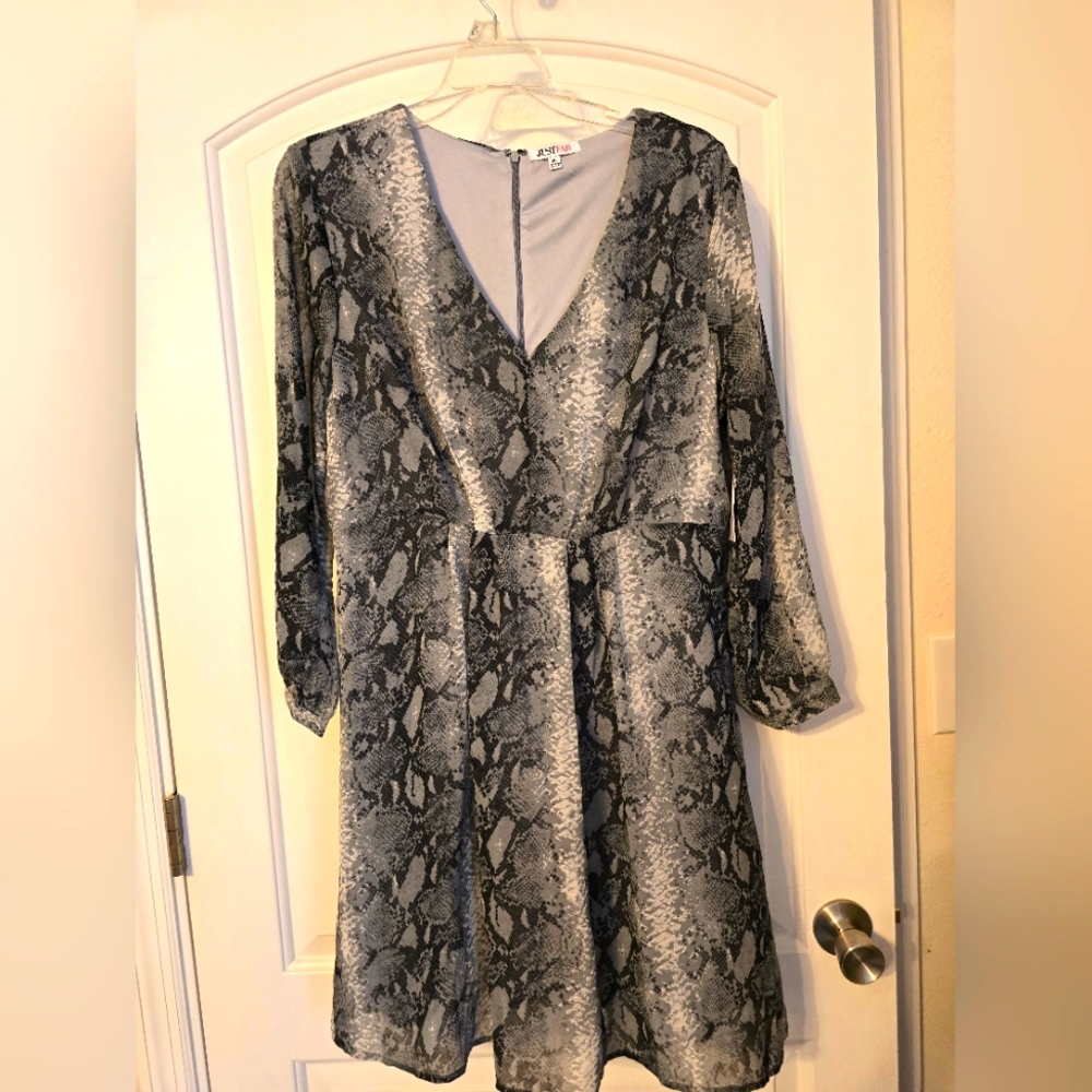 Brand New Snake Print Dress